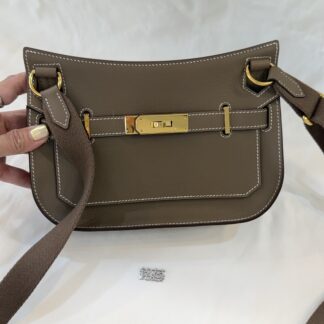 Hermes Jypsiere mini大象灰金扣