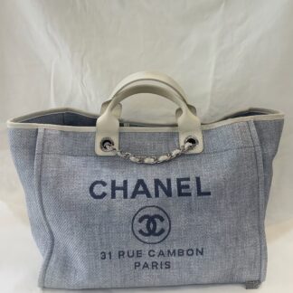 Chanel 藍色沙灘包 大款
